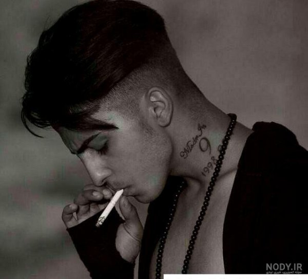  عکس پسر غمگین با سیگار