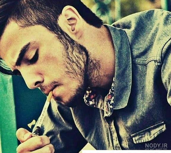  عکس پسر غمگین با سیگار