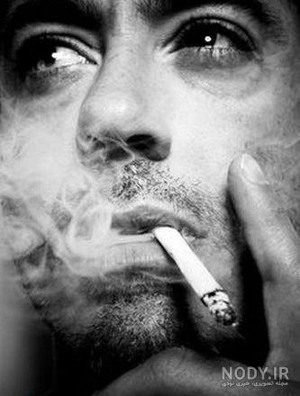  عکس سیگار کشیدن پسر غمگین