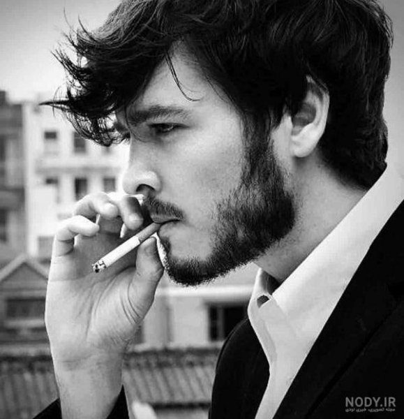  عکس سیگار کشیدن پسر غمگین