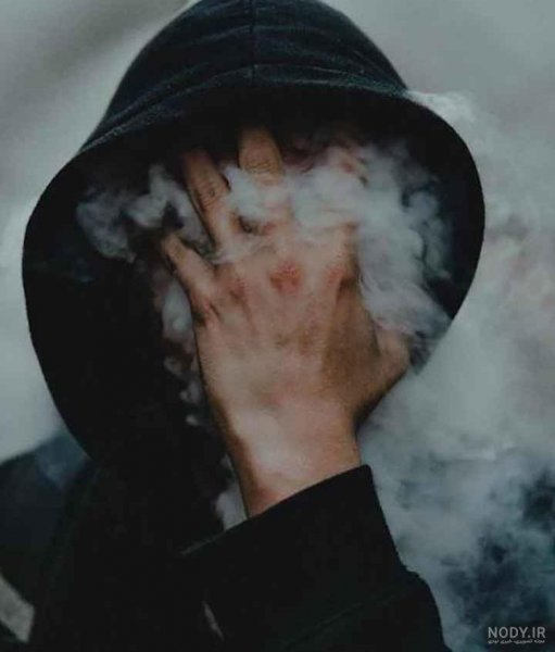 عکس سیگار کشیدن پسر غمگین