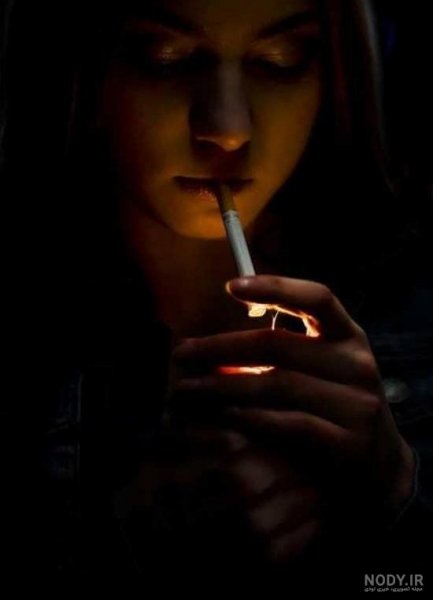  عکس سیگار و فندک دخترونه