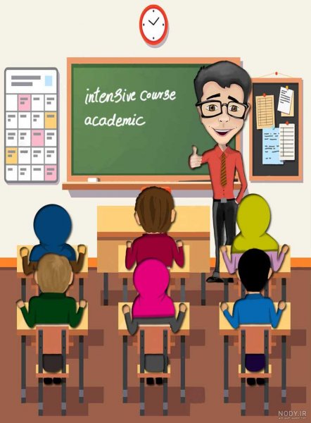  عکس کلاس زبان واقعی