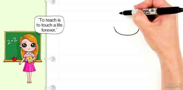 عکس معلم زبان ایرانی