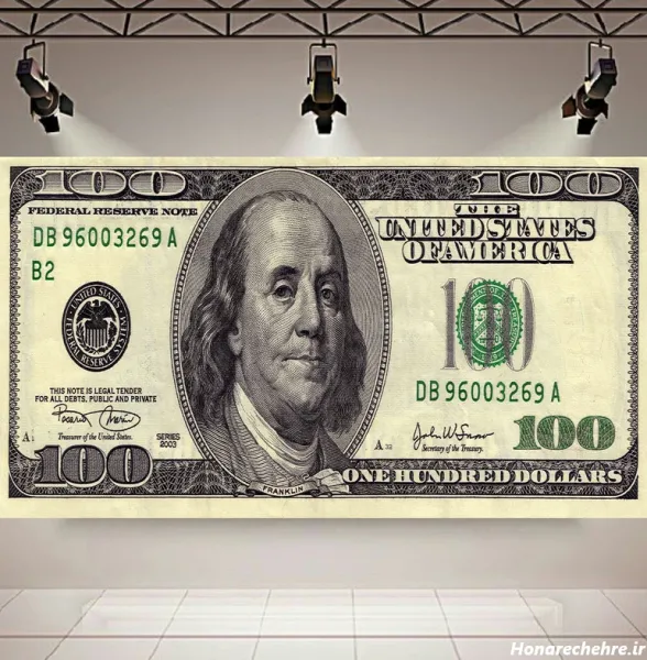  عکس 100 دلاری با کیفیت