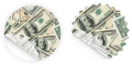  عکس ۱۰۰ دلاری اصل