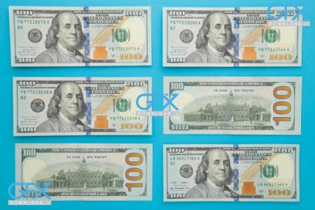  عکس ۱۰۰ دلاری اصل