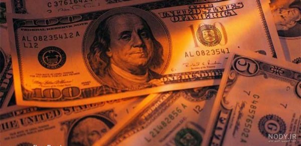 عکس شمش طلا و دلار برای تصویر زمینه