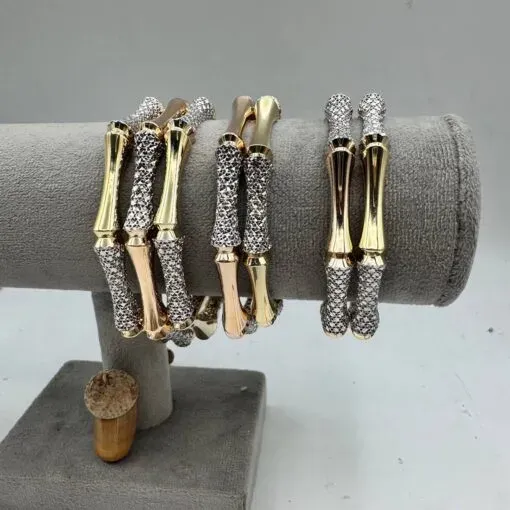  عکس النگو طلا پهن جدید