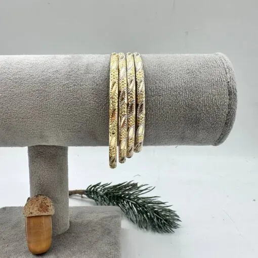  عکس النگو طلا پهن جدید