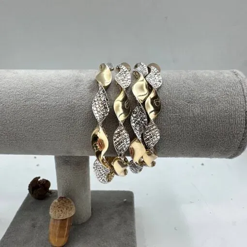  عکس النگو طلا پهن جدید