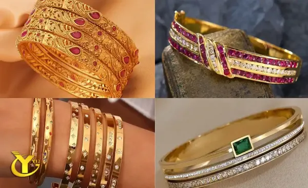  عکس جدید ترین النگو طلا سال