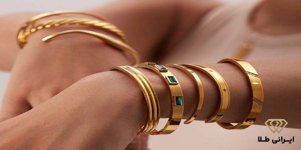  عکس مدل النگو طلا جدید دخترانه