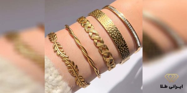  عکس مدل النگو طلا جدید دخترانه