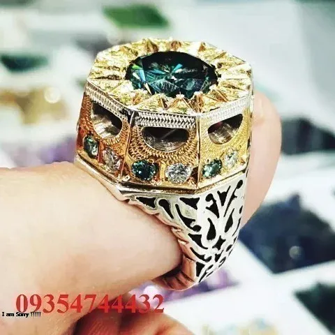  عکس انگشتر الماس مردانه