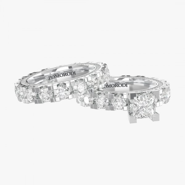  120 عکس ست حلقه ازدواج برلیان