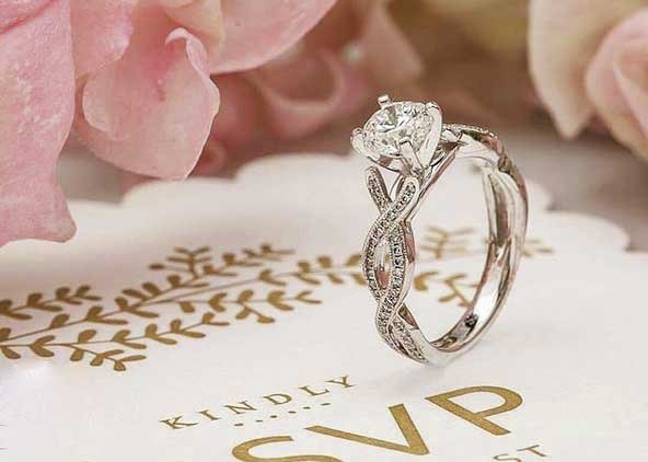 عکس حلقه ازدواج لاکچری