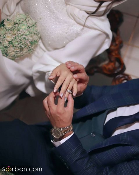  65 عکس حلقه نامزدی در دست دختر طبیعی