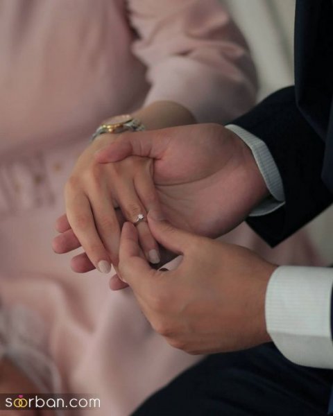  65 عکس حلقه نامزدی در دست دختر طبیعی