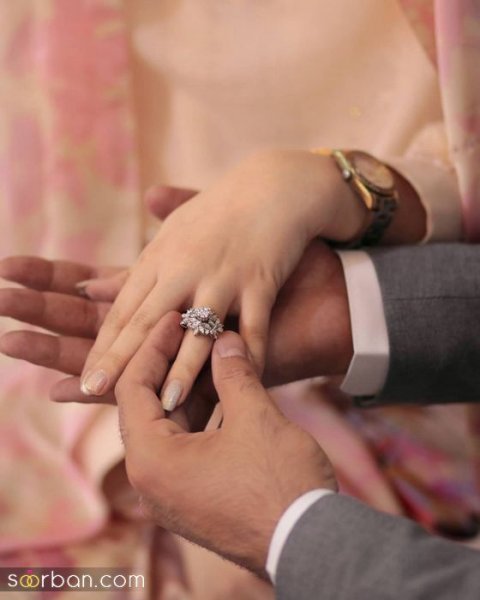  65 عکس حلقه نامزدی در دست دختر طبیعی