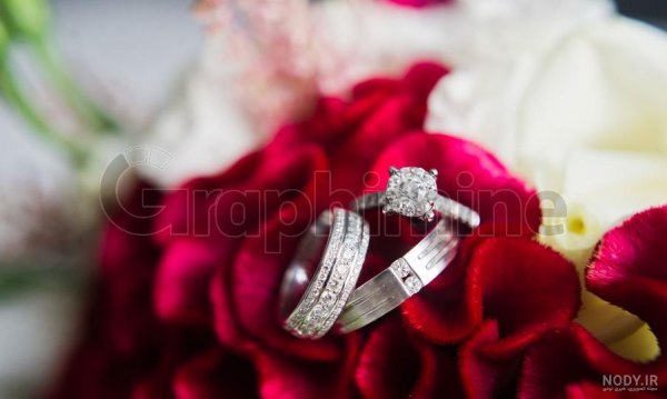  58 عکس حلقه و گل نامزدی