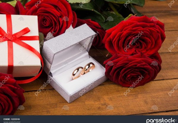  58 عکس حلقه و گل نامزدی