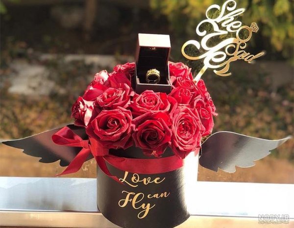  58 عکس حلقه و گل نامزدی