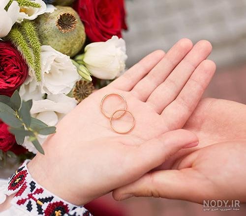  عکس حلقه و گل نامزدی