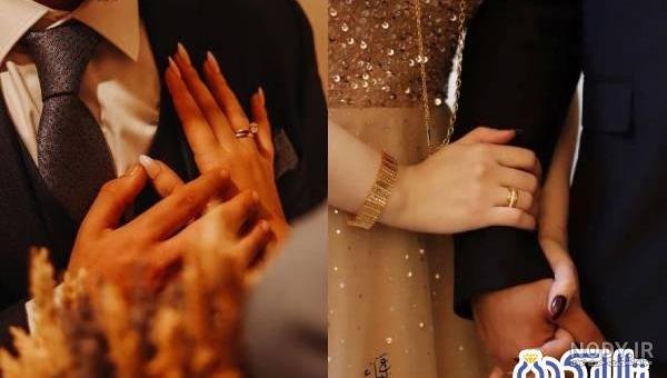  عکس دست نامزدی با حلقه طبیعی