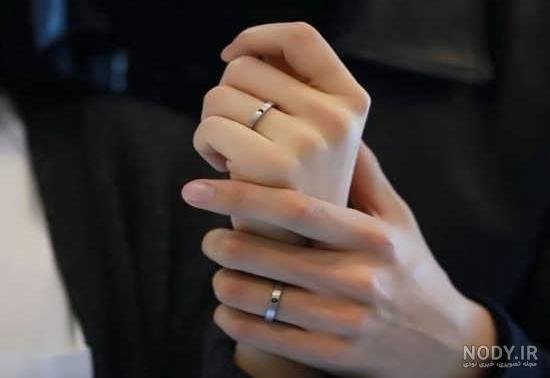 عکس دست نامزدی فیک