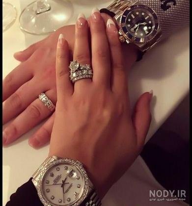  عکس دست نامزدی فیک