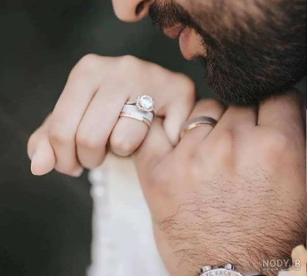  عکس دست نامزدی فیک