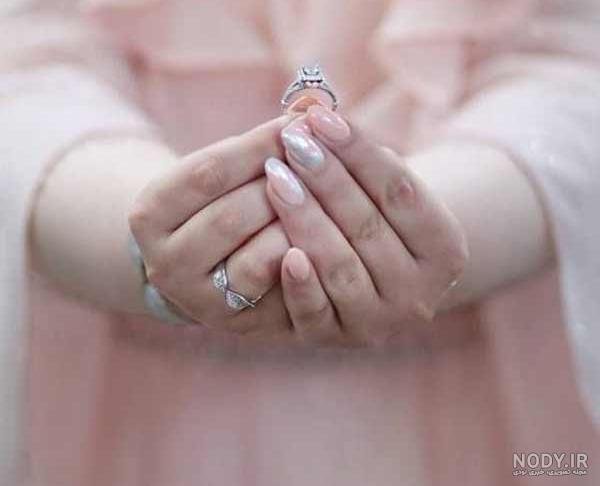  عکس دست نامزدی فیک