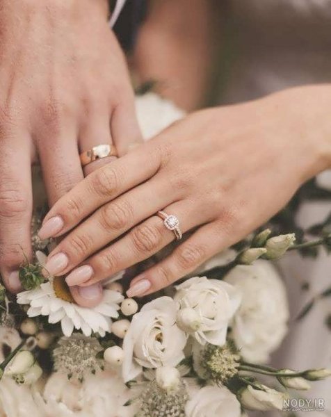  عکس دست نامزدی فیک