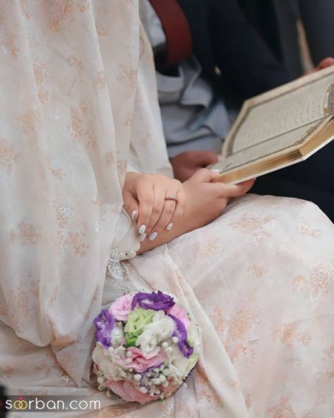  عکس حلقه نامزدی در دست دختر و پسر