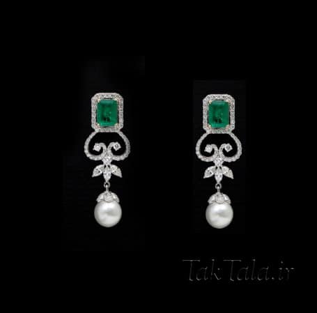  عکس سرویس جواهر زمرد و برلیان