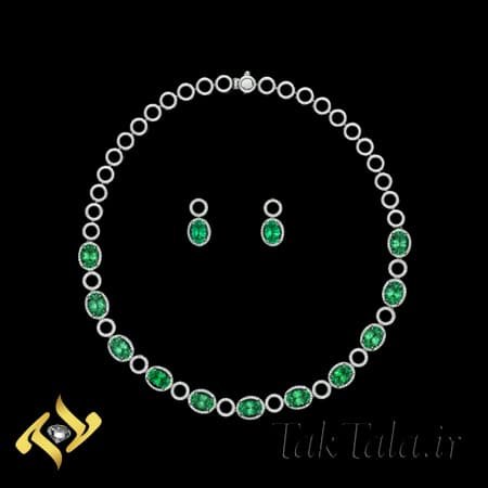  عکس سرویس زمرد برای عروس