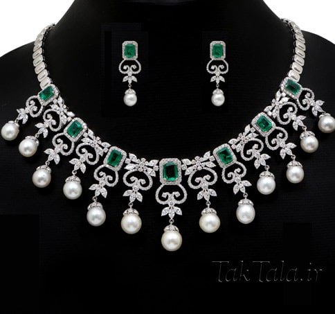  عکس سرویس زمرد برای عروس