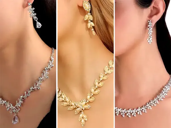 عکس سرویس طلا زرد جدید