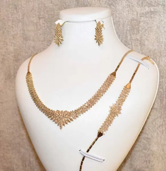  عکس سرویس طلا زرد جدید