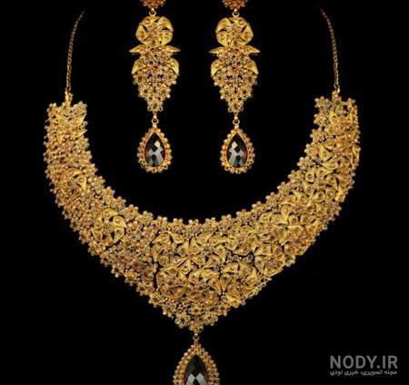  عکس سرویس طلا زرد جدید