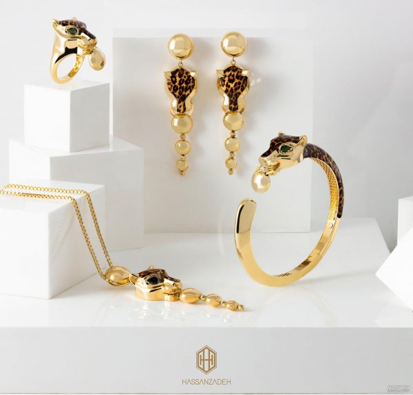  عکس سرویس طلا زرد جدید