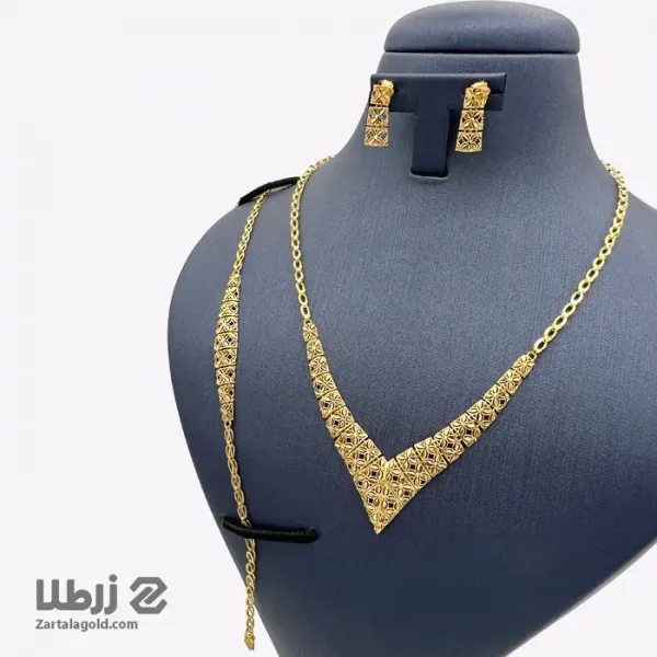  عکس سرویس طلا زرد جدید