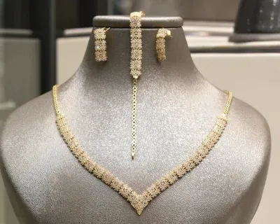  عکس سرویس طلا زرد جدید