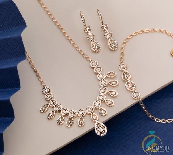  عکس سرویس طلا زرد جدید