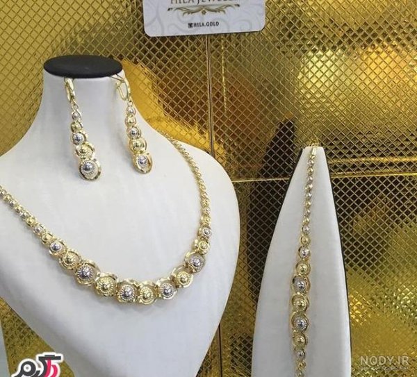  عکس سرویس طلا عروس جدید