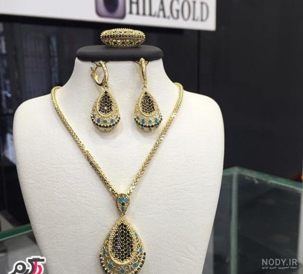  عکس سرویس طلا عروس جدید