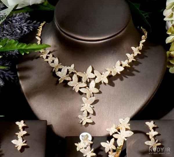  عکس سرویس طلا عروس جدید