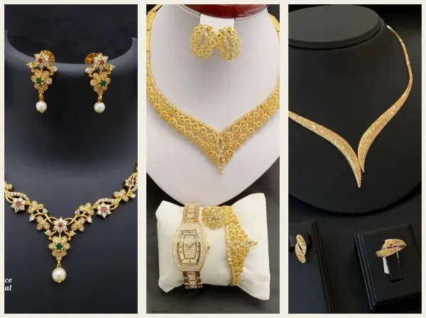  عکس سرویس طلا عروس جدید