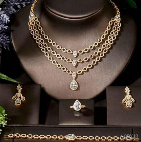  عکس سرویس طلا عروس جدید